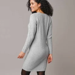Robe pull torsadée