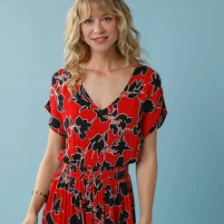Robe Spécial Petite, motif floral