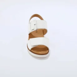Sandales cuir ouverture totale