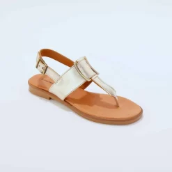 Sandales entredoigt cuir