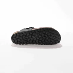 Sandales entredoigts cuir à boucle réglable