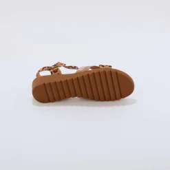 Sandales multibrides motif léopard