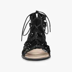 Sandales spartiates dessus strass