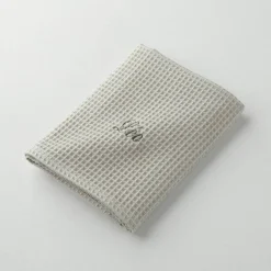 Serviette de bain nid d'abeille Colombine®, personnalisable, 240 g/m2
