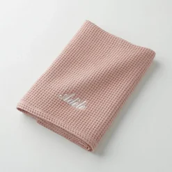 Serviette de bain nid d'abeille Colombine®, personnalisable, 240 g/m2