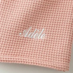 Serviette de bain nid d'abeille Colombine®, personnalisable, 240 g/m2