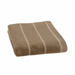 Serviette éponge coton rayée 500 g/m²