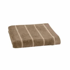 Serviette éponge coton rayée 500 g/m²