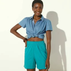 Short en maille - lot de 2