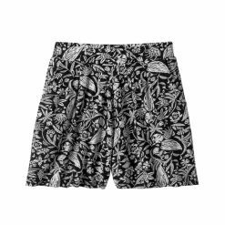 Short large fluide imprimé