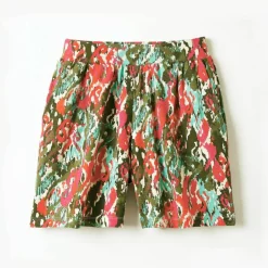 Short large fluide imprimé etnique