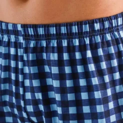 Short pyjama coton carreaux