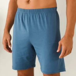 Short pyjama coton uni
