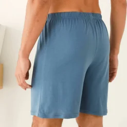 Short pyjama coton uni