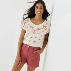 Short à revers, stretch