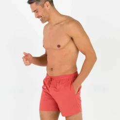 Short toile ceinture élastiquée