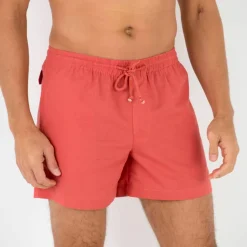 Short toile ceinture élastiquée