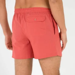 Short toile ceinture élastiquée
