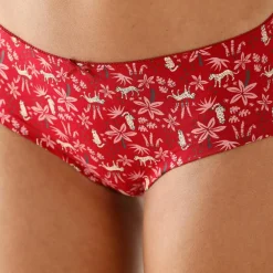 Shorty coton stretch imprimé "panthère" - lot de 4