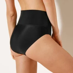 Slip de bain uni sculptant Solaro - ceinture modulable