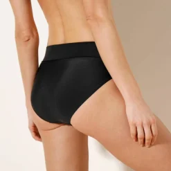 Slip de bain uni sculptant Solaro - ceinture modulable