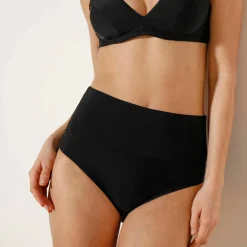 Slip de bain uni sculptant Solaro - ceinture modulable