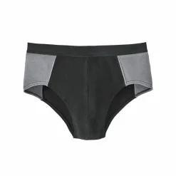 Slip fermé bicolore, taille haute - lot de 4