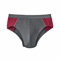 Slip fermé bicolore, taille haute - lot de 4