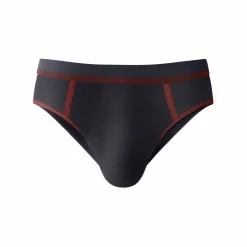 Slip fermé coutures contrastées, taille haute - lot de 4