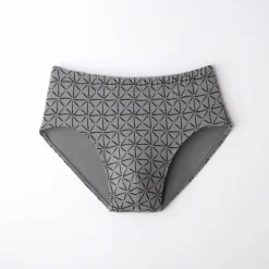 Slip fermé taille haute motifs géométriques - lot de 6