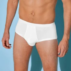 Slip ouvert taille haute - lot de 2