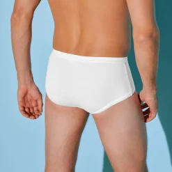 Slip ouvert taille haute - lot de 2