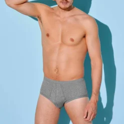 Slip ouvert taille haute - lot de 2
