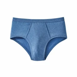 Slip ouvert taille haute uni - lot de 6