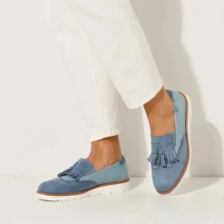 Slippers à franges