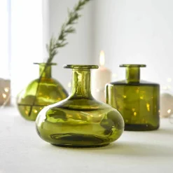 Soliflore en verre - lot de 3