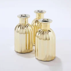 Soliflores en verre - lot de 3