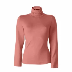 Sous-pull col roulé coton stretch uni