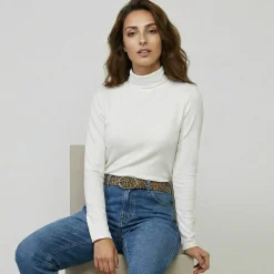 Sous-pull col roulé stretch
