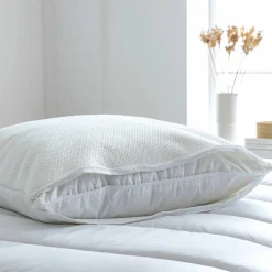 Sous-taie protège-oreiller matelassée qualité hôtellerie