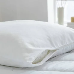 Sous-taie protège-oreiller ultra absorbant