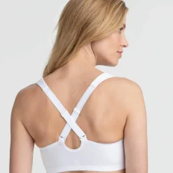 Soutien-gorge Broderie Anglaise fermeture devant - sans armatures