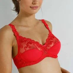 Soutien-gorge brodé microfibre avec armatures Sienne - lot de 2