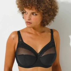 Soutien-gorge Coeur Croisé dentelle - avec armatures