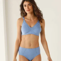 Soutien-gorge coton emboîtant sans armatures - lot de 2