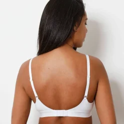 Soutien-gorge coton forme croisée - sans armatures