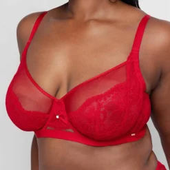 Soutien-gorge dentelle et tulle Jemma - avec armatures