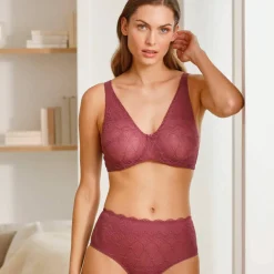 Soutien-gorge dentelle stretch forme corbeille Orellana - avec armatures cachées