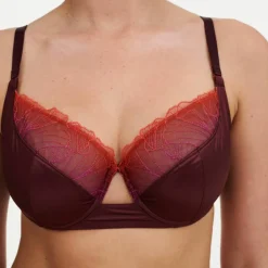 Soutien-gorge emboîtant en maille et dentelle «Tatoo love» - avec armatures