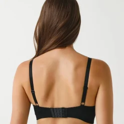Soutien-gorge forme brassière maille stretch Agathe - sans armatures